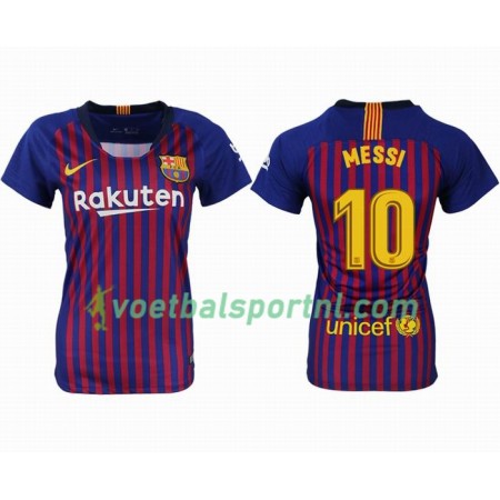 FC Barcelona MESSI 10 Dames Thuis Shirt 2018-19